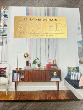 Emily Henderson STYLED Hardcover Decor Book - White & Gold Cover